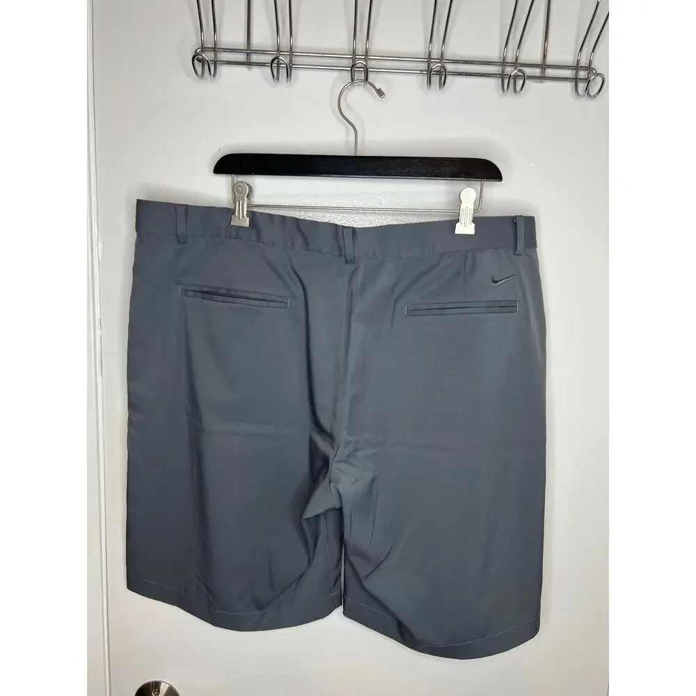 Nike GOLF Men's Dri-FIT Flat Front Standard Fit Shorts Grey ~ Size 40